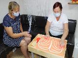 В КЦСОН Калининского района продолжаются занятия в комнате психологической разгрузки