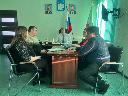 Глава района провел рабочее совещание с руководителем «Лесхоз Калининский» Владимиром Овчуховым и главным лесничим Калининского лесничества Иваном Гонтаревым, на  котором обсудили вопросы озеленения города и посадки новых лесов. В ходе обсуждения обозначи