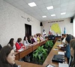 И. о. главы Калининского МР Татьяна Кузина приветствовала участников спортивно‑интеллектуальной игры «Педагогический дуэт»