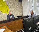 Глава района Валерий Лазарев принял участие в постоянно действующем совещании Губернатора области с руководителями исполнительных органов области.