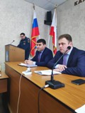 Заседание комиссии по предупреждению и ликвидации чрезвычайных    ситуаций и обеспечения пожарной безопасности Калининского МР