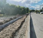 Начальник отдела транспорта и дорожного хозяйства Елена Боровая рассказала о начале строительства нового тротуара