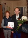 Поздравили с  90-летием!