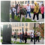 Сотрудники центральной библиотеки приняли участие в митинге