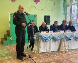 Участковый уполномоченный полиции отчитался перед  населением Ахтубинского МО 