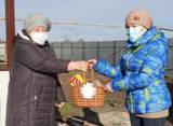 В ГАУ СО КЦСОН Калининского района  прошла  акция  «Поделись лучами доброты!»