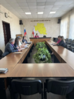 Первый заместитель главы администрации Татьяна Кузина провела рабочее совещание с заместителями, начальниками управлений и отделов