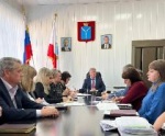 Провёл рабочую планёрку с заместителями, начальниками управлений и отделов администрации