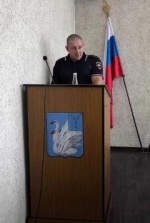  На заседании антинаркотической комиссии с докладом выступил Игорь Ивашенцев, заместитель начальника полиции по ООП МО МВД России «Калининский» Саратовской области.