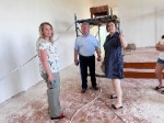 Посетил школу в селе Колокольцовка, где ведется капитальный ремонт в рамках национальных проектов "Образование" и "Все лучшее детям"