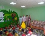 В Калининской РБ, в детском отделении поликлиники теперь есть детская игровая комната.