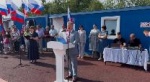 Принял участие в торжественном митинге, посвящённом государственному празднику – Дню России. 