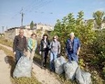 Сегодня в Калининском районе прошел первый день осеннего субботника.