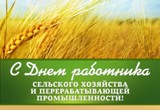 День работника сельского хозяйства и перерабатывающей промышленности