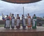 В День Государственного Российского флага в Центральном парке прошел концерт.
