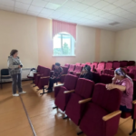 Председатель районной организации ветеранов Анна Гришина встретилась с жителями с. Нижегороды
