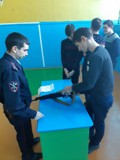 Проводятся занятия с отрядом ЮДП