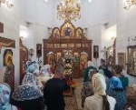 ​​Совместно с  руководителями сельхозпредприятий принял участие в богослужении в храме во имя преподобного Петра, царевича Ордынского, Ростовского чудотворца в селе Озерки.