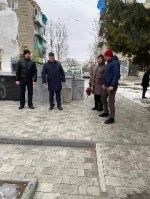 Глава КМР осуществил рабочий выезд в сквер у памятника «Клятва».