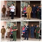 Заместитель главы администрации по военно‑патриотическому воспитанию Андрей Маслов принял участие в торжественном митинге, в честь празднования Дня пограничника