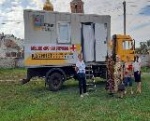 111 жителей села Свердлово сегодня прошли флюрографическое обследование, воспользовавшись передвижным флюорографическим кабинетом.