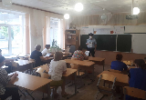 Участковый уполномоченный полиции провёл плановую встречу с работниками образовательных учреждений