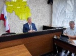 Принял участие в видеоконференции 