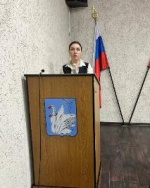 консультант по обеспечению комиссии по делам несовершеннолетних и защите их прав Екатерина Алексанкина выступила с докладом на пдс