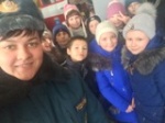 Встреча с учащимися в ПСЧ-42 по охране г.Калининска