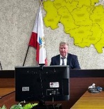 Глава района принял участие в  совещании в формате видеоконференцсвязи под руководством Губернатора Саратовской области Романа Викторовича Бусаргина.
