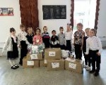 Ученики и педагоги СОШ №1 приняли участие во Всероссийской акции "Поможем детям Донбасса".