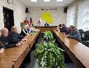 Глава района валерий лазарев принял участие в штабе по благоустройству, на который были приглашены руководители предприятий и организаций города, индивидуальные предприниматели, руководители дорожных организаций.