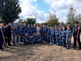 В Калининске полицейские и Юные друзья полиции присоединились  к акции «Лес Победы»