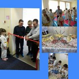 Открытие спортивного зала.
