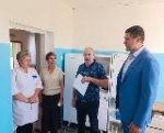 Депутат Саратовской областной Думы Алексей Кольцов посетил фельдшерско-акушерский пункт села Озерки.