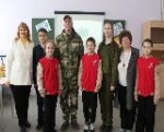 Командир взвода противотанковых управляемых ракет Сергей Сисин - участник проекта «Классные встречи»