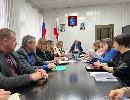 Глава района Валерий Лазарев провел рабочую планерку с заместителями, начальниками управлений и отделов администрации.