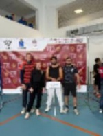 Инспектор 1 категории Отдела по молодежной политике и воспитательной работе Размик Саакян приняла участие в областном фестивале Всероссийского физкультурно-спортивного комплекса «Готов к труду и обороне» 