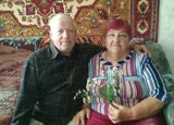 Семья Тумаковых из села Большая Ольшанка Калининского района отметила  59-летие супружеской жизни