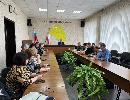 Глава района Валерий Лазарев принял участие в штабе по благоустройству, на который были приглашены руководители предприятий и организаций города, а также индивидуальные предприниматели.