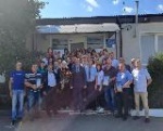 Сегодня совместно с заместителем по сельскому хозяйству Мариной Лобазовой посетили Калининскую районную станцию по борьбе с болезнями животных, для того, чтобы поздравить сотрудников станции с профессиональным праздником (отмечался 31 августа).