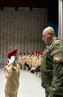 Заместитель главы администрации по социальной сфере Ольга Захарова принял участие в ПРИСЯГЕ ЮНЫХ ПАТРИОТОВ СРЕДНЕЙ ШКОЛЫ №1