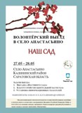 Волонтёрский выезд в село Анастасьино "Наш сад"