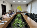Глава района провел еженедельное рабочее совещание с заместителями, начальниками управлений и отделов