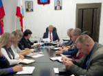 Глава района провёл рабочее совещание с заместителями, начальниками управлений и отделов