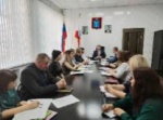 Провел рабочую планерку с заместителями, начальниками управлений и отделов администрации