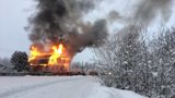Об обстановке с пожарами в Калининском районе