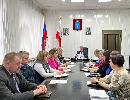 Глава района Валерий Лазарев провел рабочую планерку с заместителями, начальниками управлений и отделов администрации. 