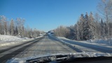 В Калининском районе водитель опрокинул автомобиль в кювет 