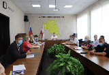 Заседание комиссии по предупреждению и ликвидации чрезвычайных ситуаций и обеспечения пожарной безопасности Калининского МР